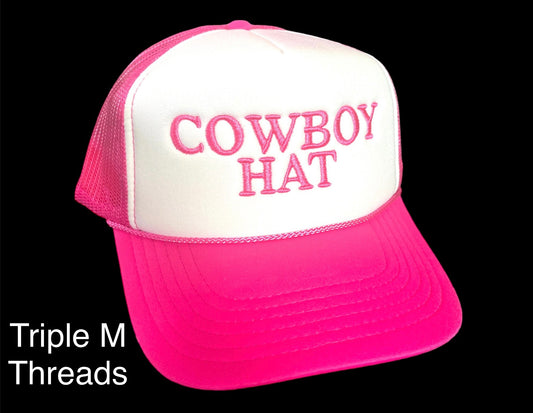 Cowboy- Trucker Hat