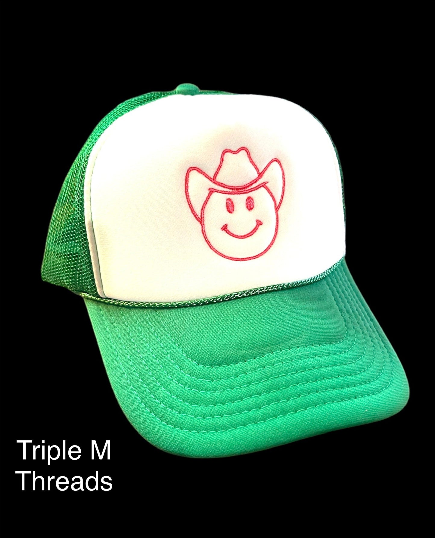 Smiley Cowboy- Trucker Hat